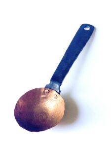 Copper and Metal Coffee Scoop