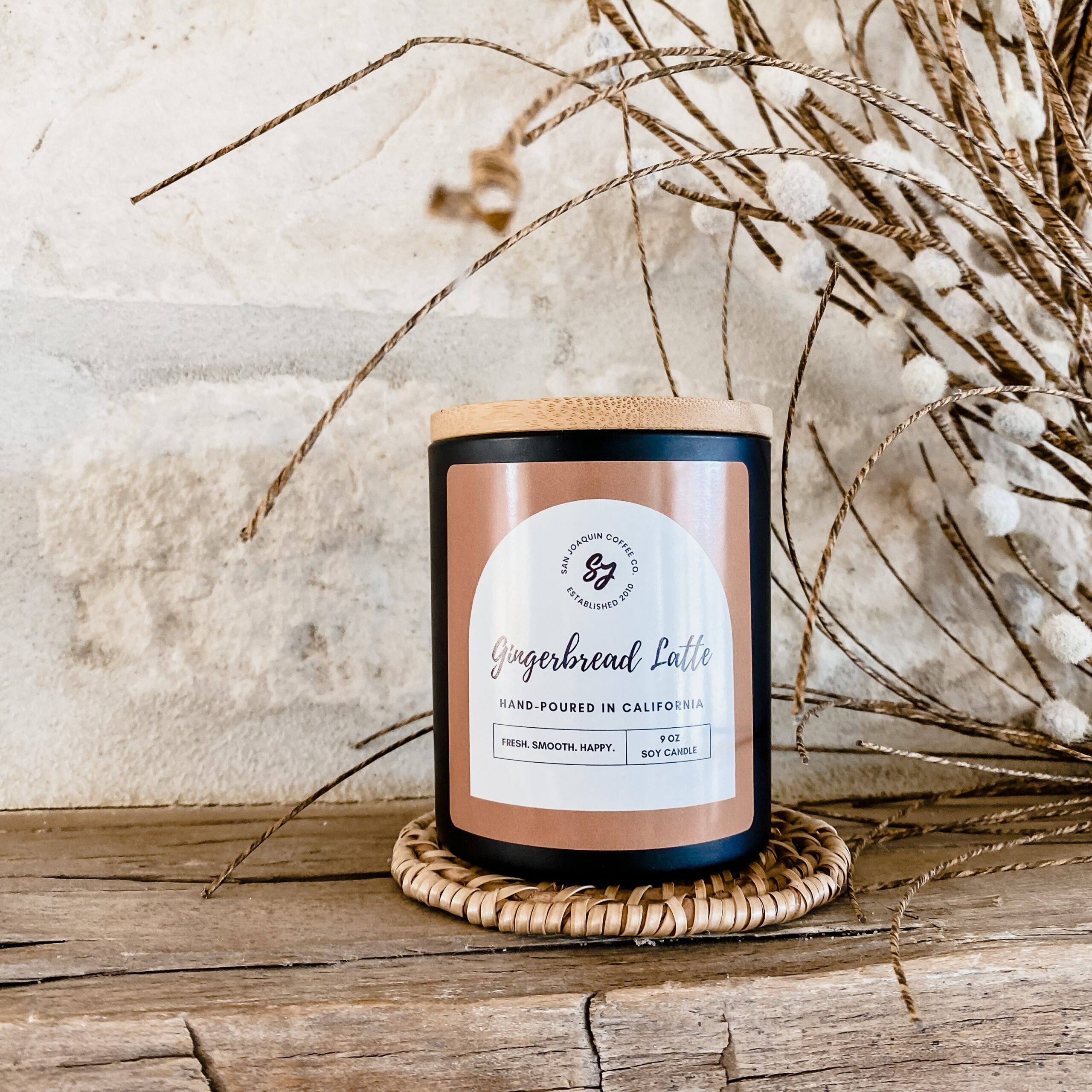 Gingerbread Latte Soy Candle